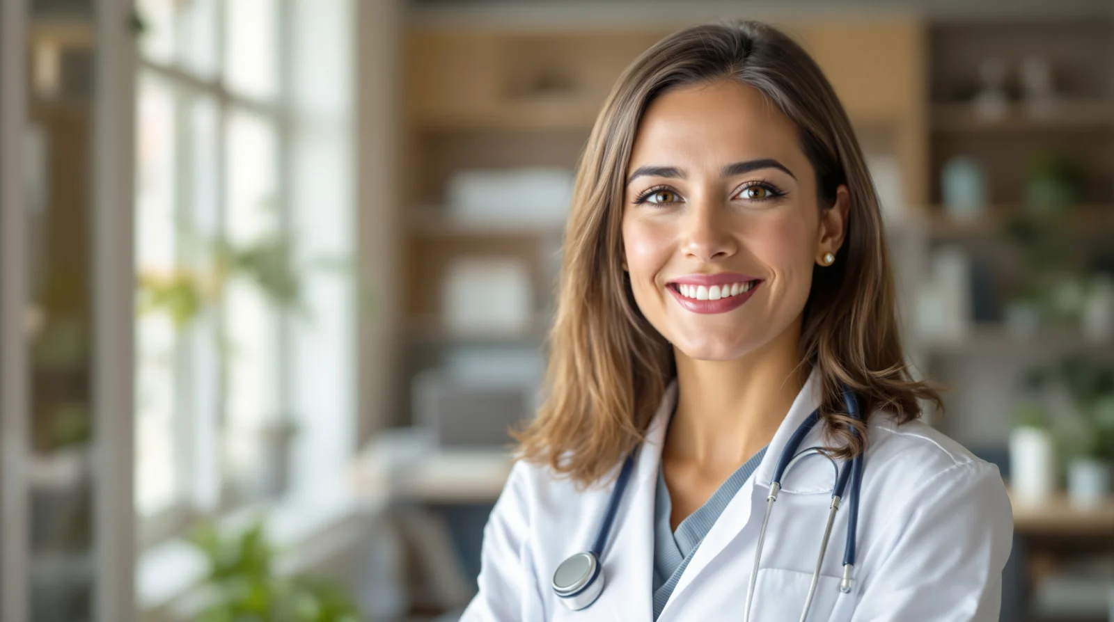 OB/GYN reviewing treatment options for fibroids and heavy bleeding with a patient at Legacy OB/GYN in Frisco, TX