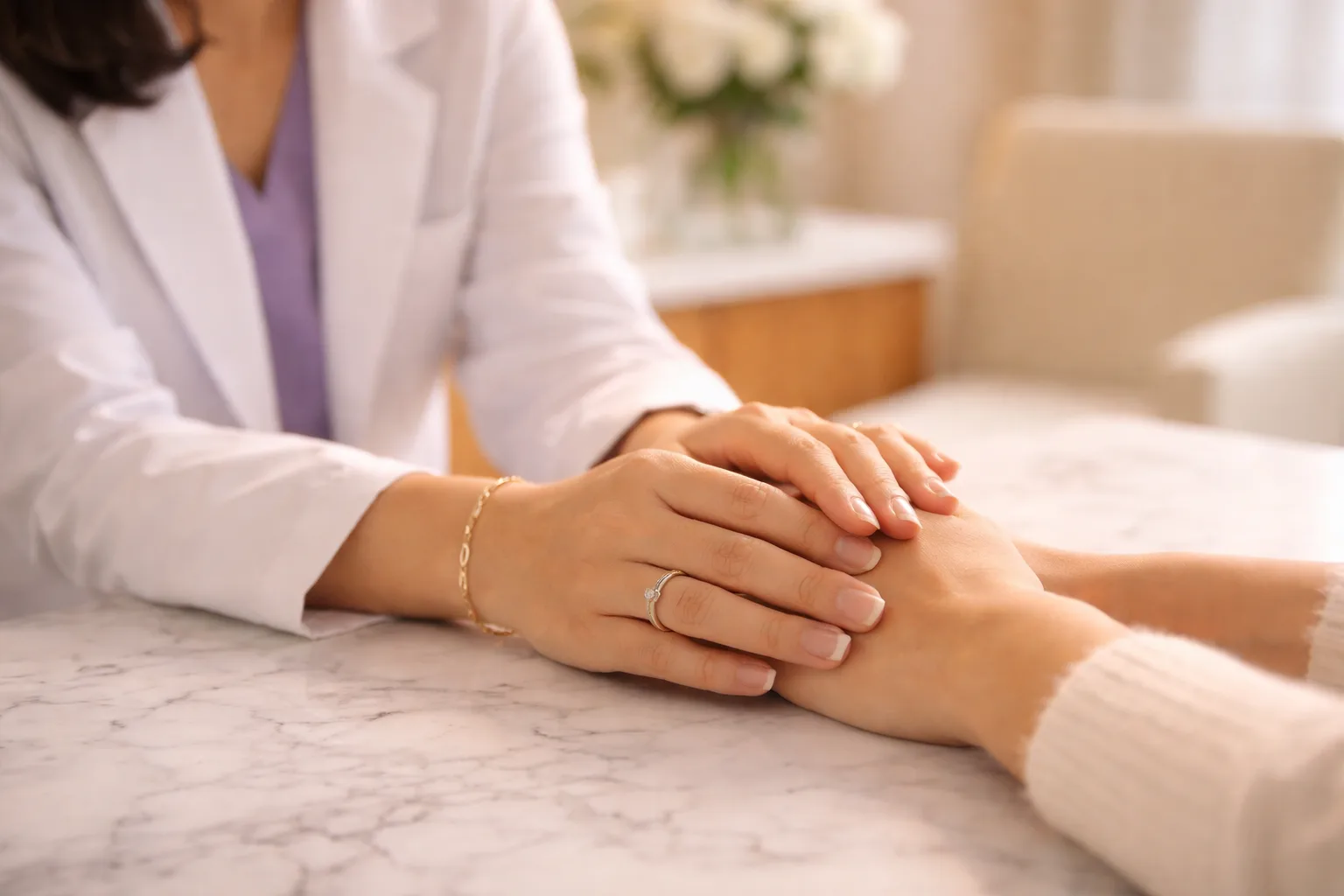 Compassionate OB/GYN consultation about PCOS / PMOS at Legacy OB/GYN in Frisco, TX